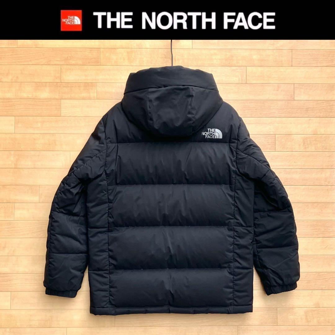 L ザ ノースフェイス ダウンジャケット EXPLORING 3 DOWN 黒 - メルカリ