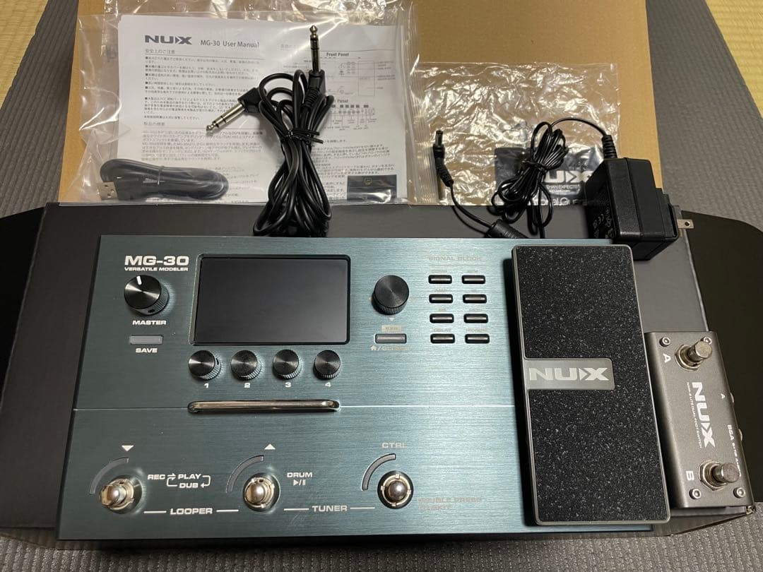 【即購入OK】NUX MG-30 ギター　マルチエフェクター NUX MG-30 マルチエフェクター ニューエックス | 島村楽器オンラインストア