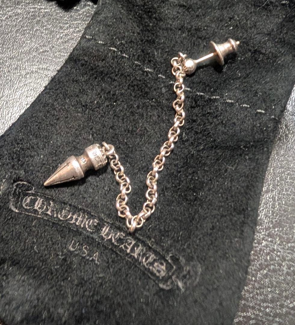CHROME HEARTS スパイクチェーン ピアス (片耳用) 楽天市場】クロムハーツ 【CHROMEHEARTS】【22K】スパイク /チェーン