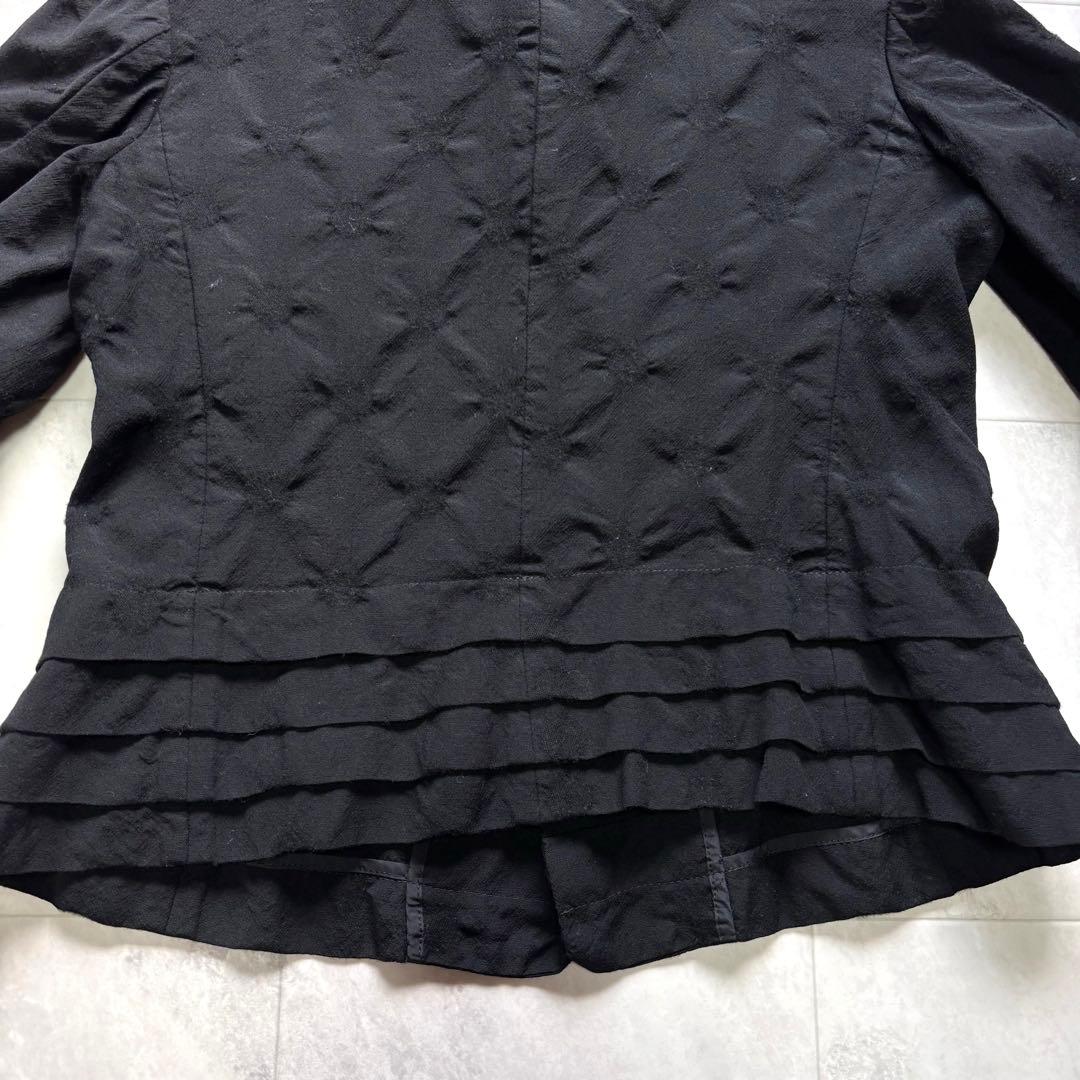 archive】トリココムデギャルソン 丸襟ジャケット ドット AD2003