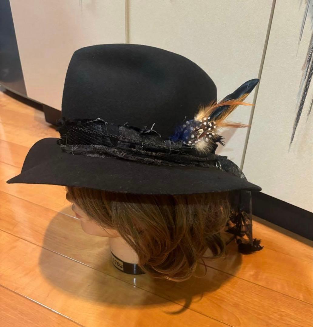 hyde着Roenスネークレザーベルトハット ラルク if ラルク - メルカリ