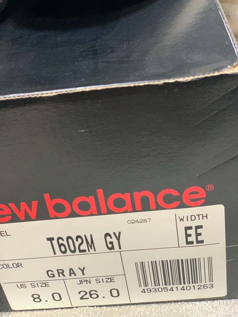レア？ニューバランスT602M GYハイカットナイキ、アディダス、ノース