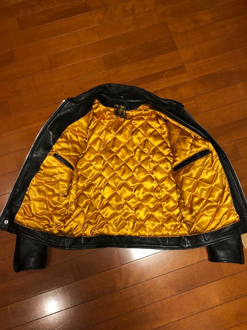 T*Z様 GOLDTOP シングルライダース 英国製 36 美品 - メルカリ