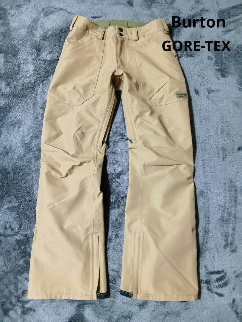 超美品　BURTON GORE-TEX　スノーパンツ BURTON（バートン） スノーボード ウェア メンズ ゴアテックス パンツ