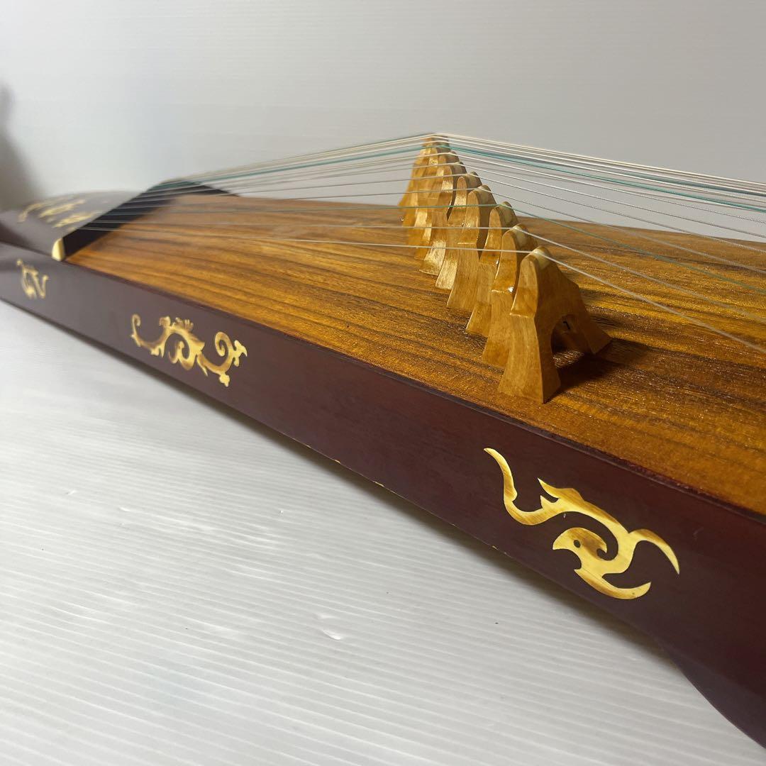 古箏 21弦 グーチェン こそう 中国 伝統 弦楽器 民族楽器 - メルカリ