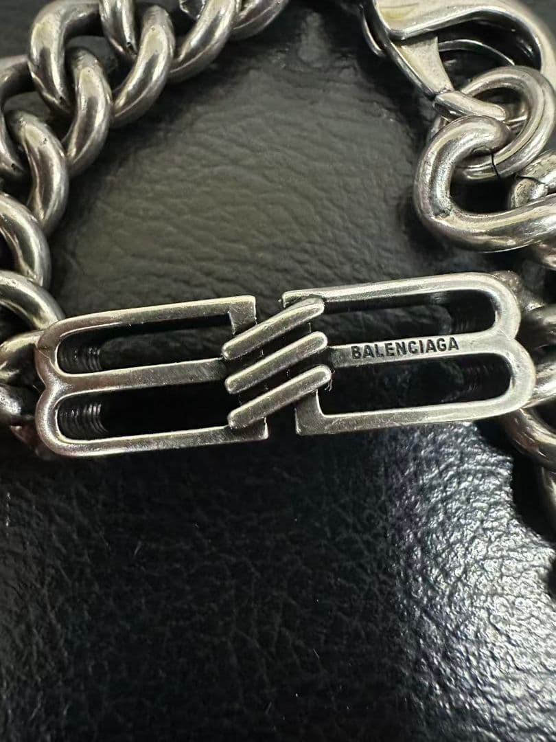 BALENCIAGA チェーンブレスレット 新品同様 クラシック
