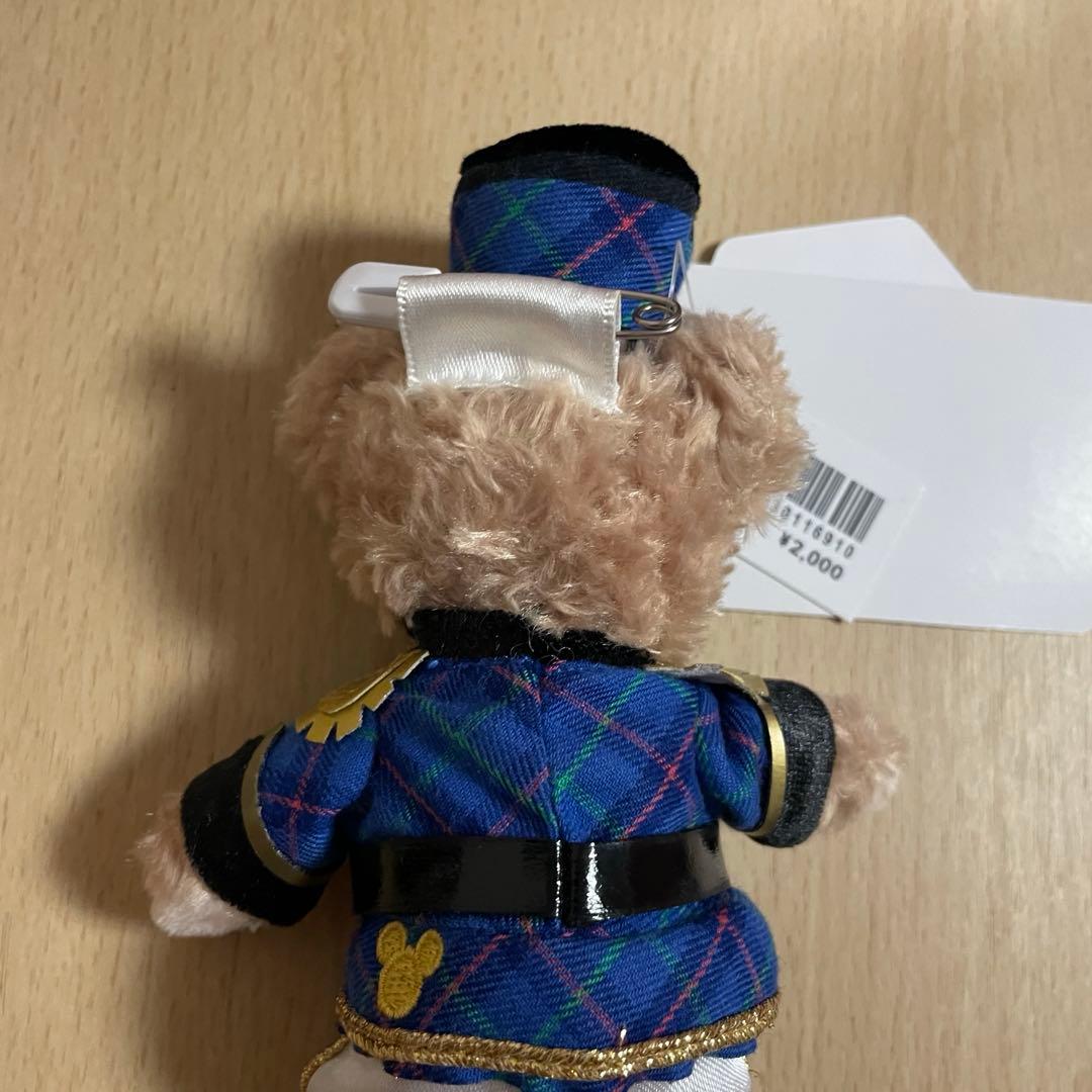 タグ付 ダッフィー ぬいぐるみバッジ くるみ割り人形 ナッツクラッカー