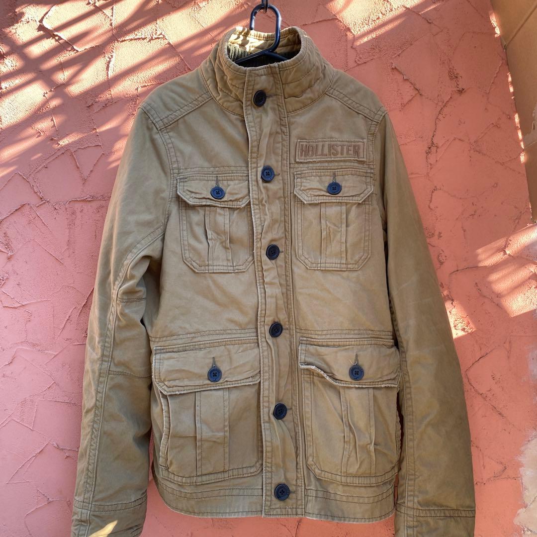 3way劇レア最高傑作HOLLISTER旗艦店限定新品ミリタリージャケット