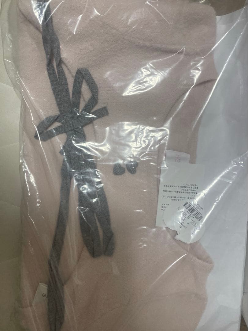 HONEYMEW ビッグリボンガーター風アンサンブルトップス ハニーミュウ