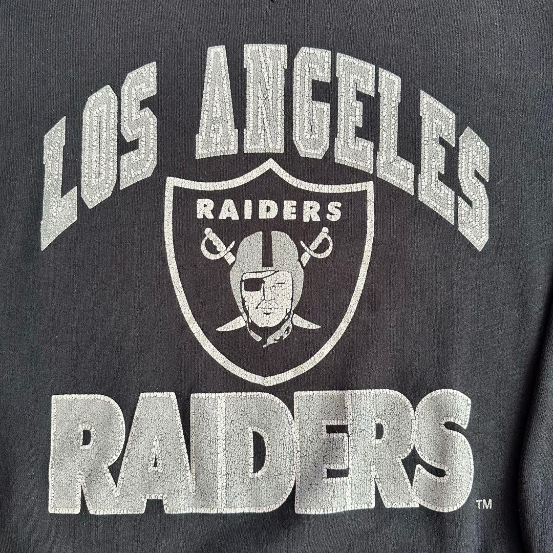 90s USA製 ロサンゼルスレイダース ラッセル Russell スウェット