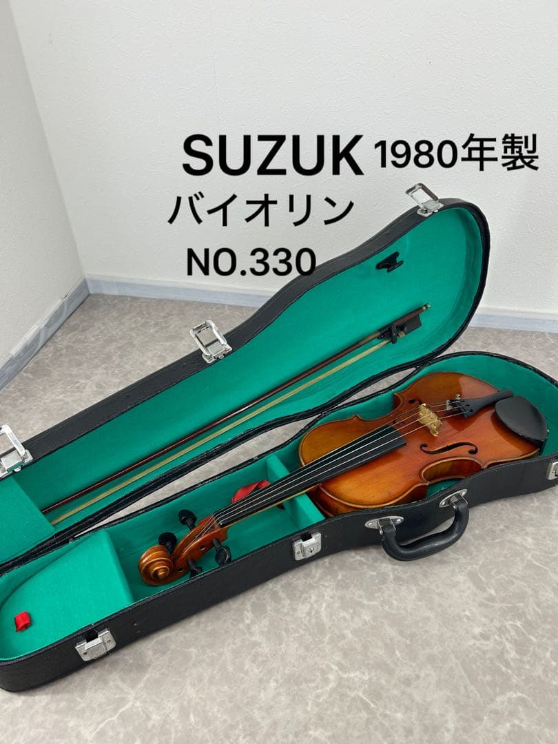 SUZUKI【1980年製 バイオリン】NO.330/3/4サイズAnno SUZUKI VIOLIN ( スズキバイオリン ) No.330 サイズ1/4 送料無料
