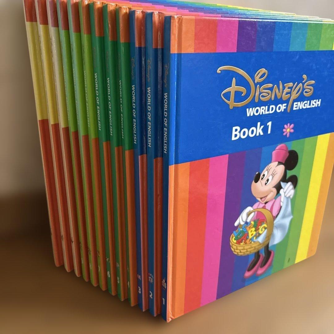 DWE】World of English テキスト全12冊本のみディズニー英語 - メルカリ