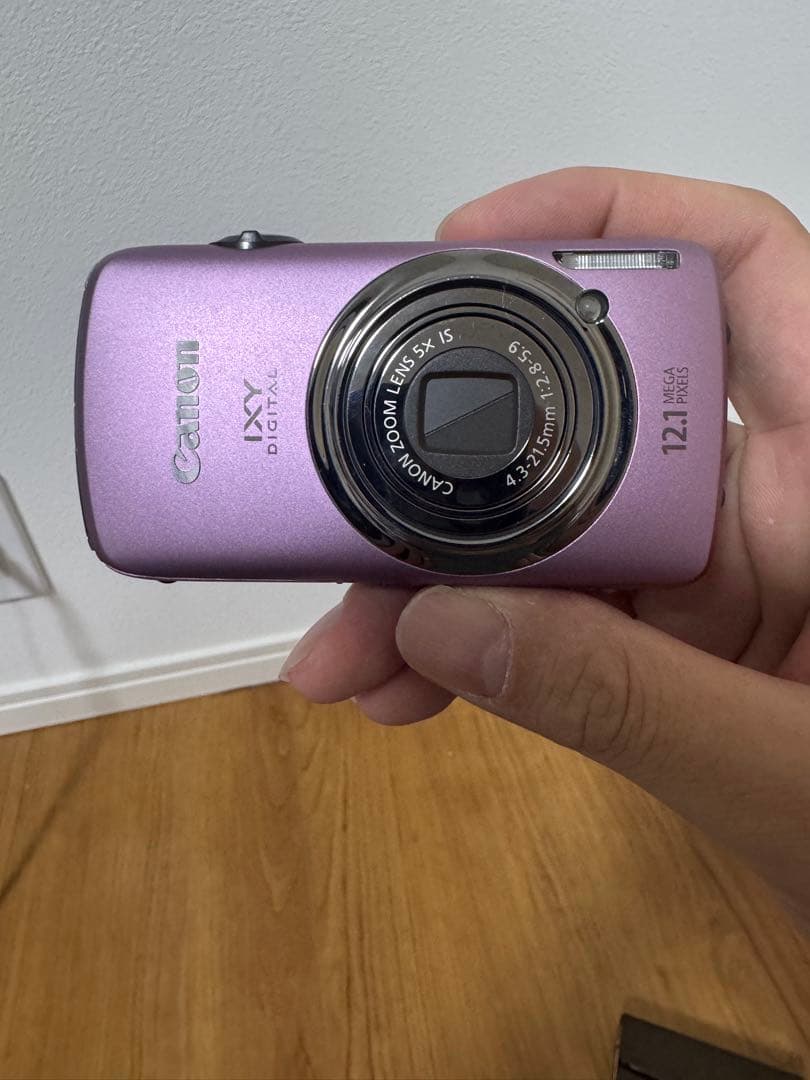 美品 Canon IXY 930 IS パープル 箱有り - メルカリ