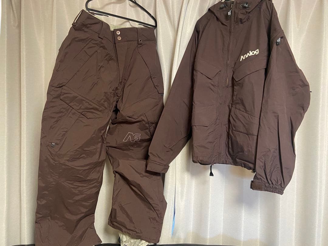 Analog スノーボードウェアセット ブラウン Dope Cyclone W/Con W スノーボードウェアセット レディース Walnut