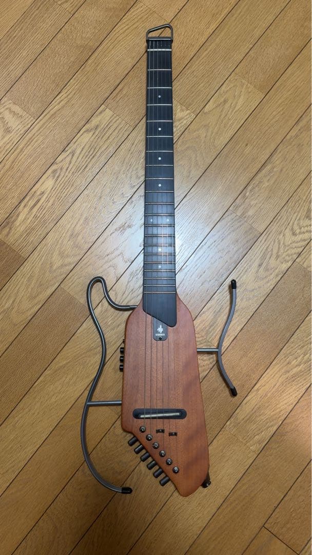 トラベルギター Donner HUSH-I ナチュラル HUSH-I Acoustic-Electric Guitar Kit for Travel Silent Practice Donner