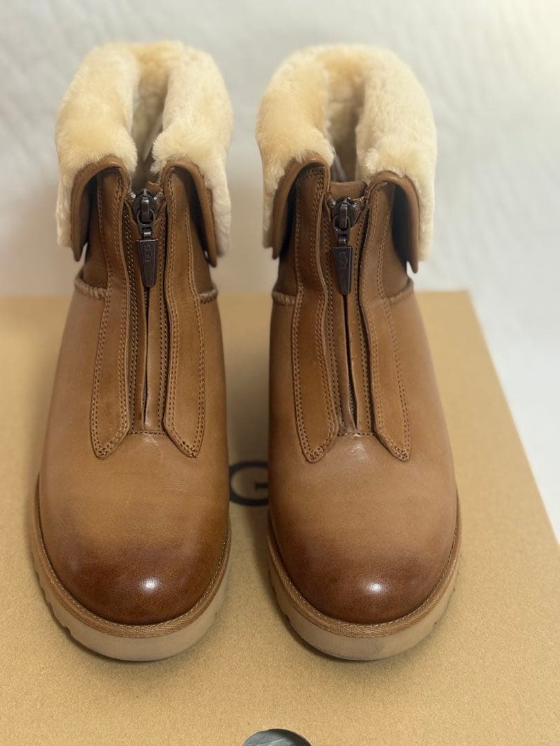 UGG ブラウン ファー付き ブーツ USA8 s-l1200.jpg