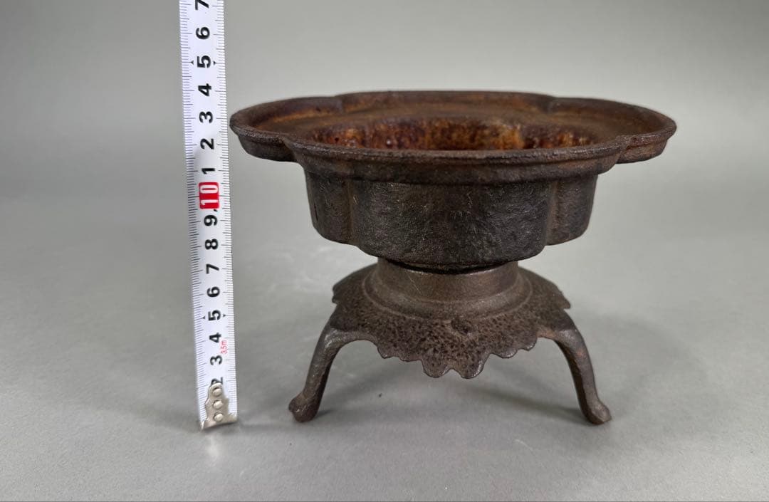 いけばな 池坊 鋳鉄 希少鉄花器 立花 生花 古流 未生流 龍生派 花瓶 華