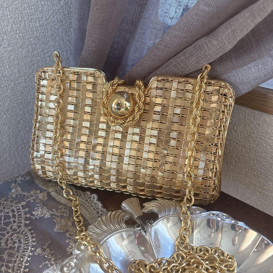 rodo 2way ゴールド　メタル編み　クラッチバック＆ショルダーバック バッグ・鞄 / クラッチバッグ 通販 | Sir online store / サー