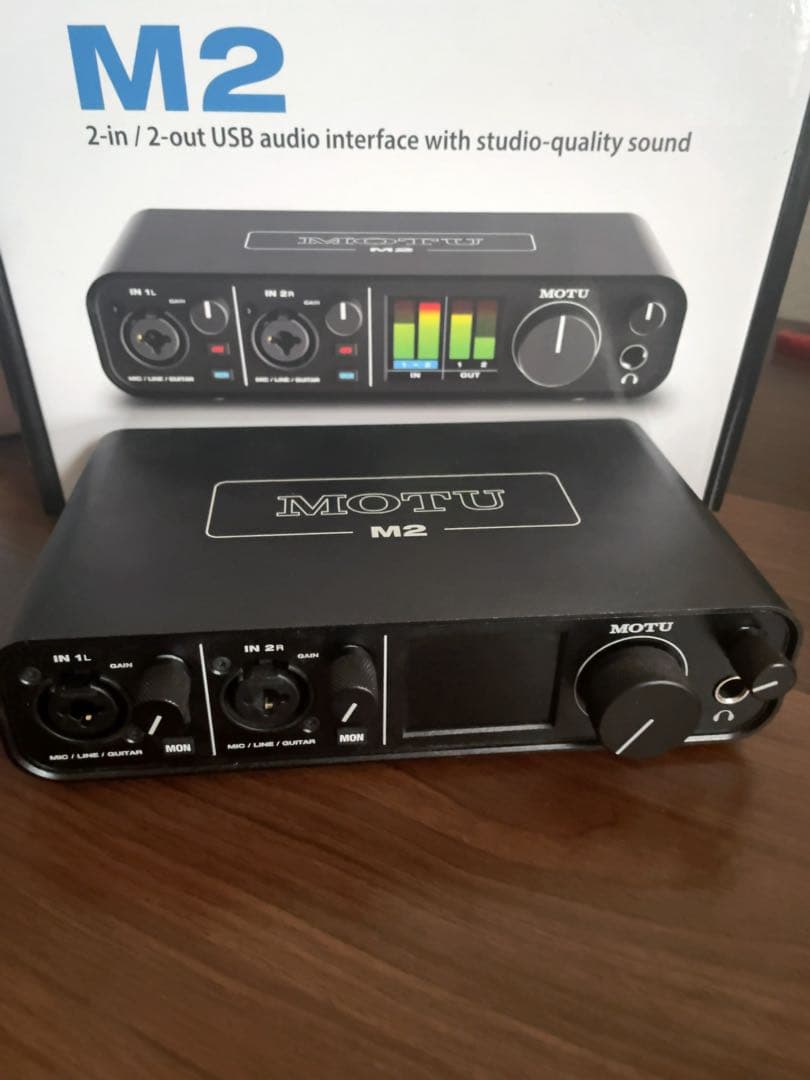MOTU M2オーディオインターフェイス M2 - MOTU | 株式会社ハイ・リゾリューション