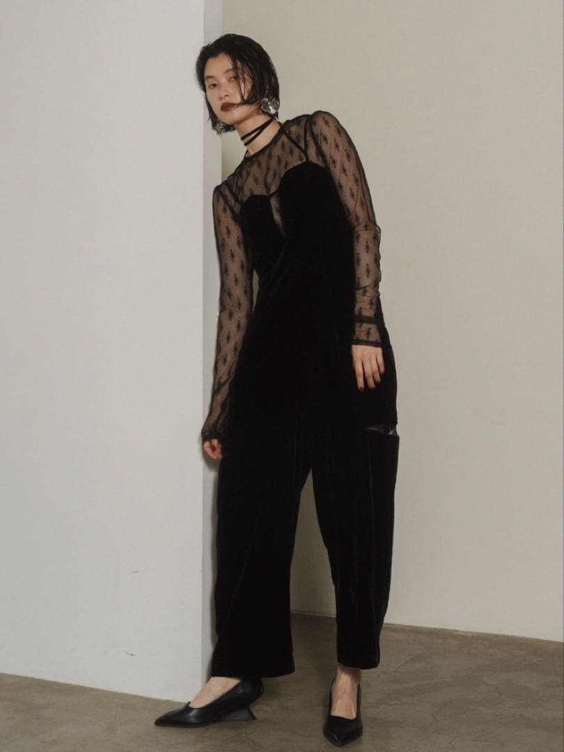 スーツ・フォーマル・ドレス Knuth Marf pattern lace all in one XS Knuth Marf - pattern lace all in one / パターンレース