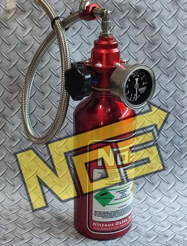 NOSダミータンク ノスボトル NOSボトル ニトロボンベ レッドバージョン