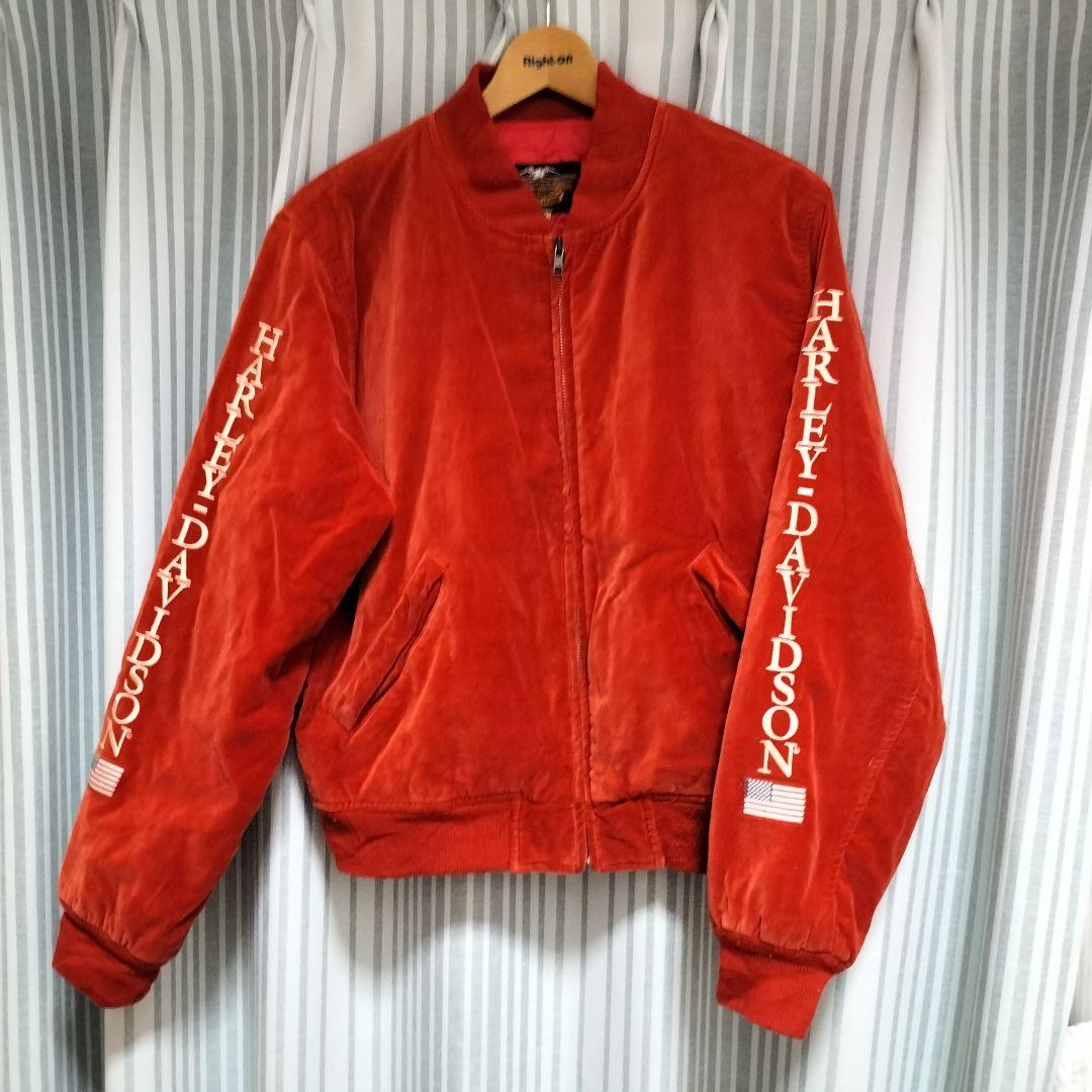 ☆最安 HARLEY-DAVIDSON スカジャン sizeМ ビンテージ