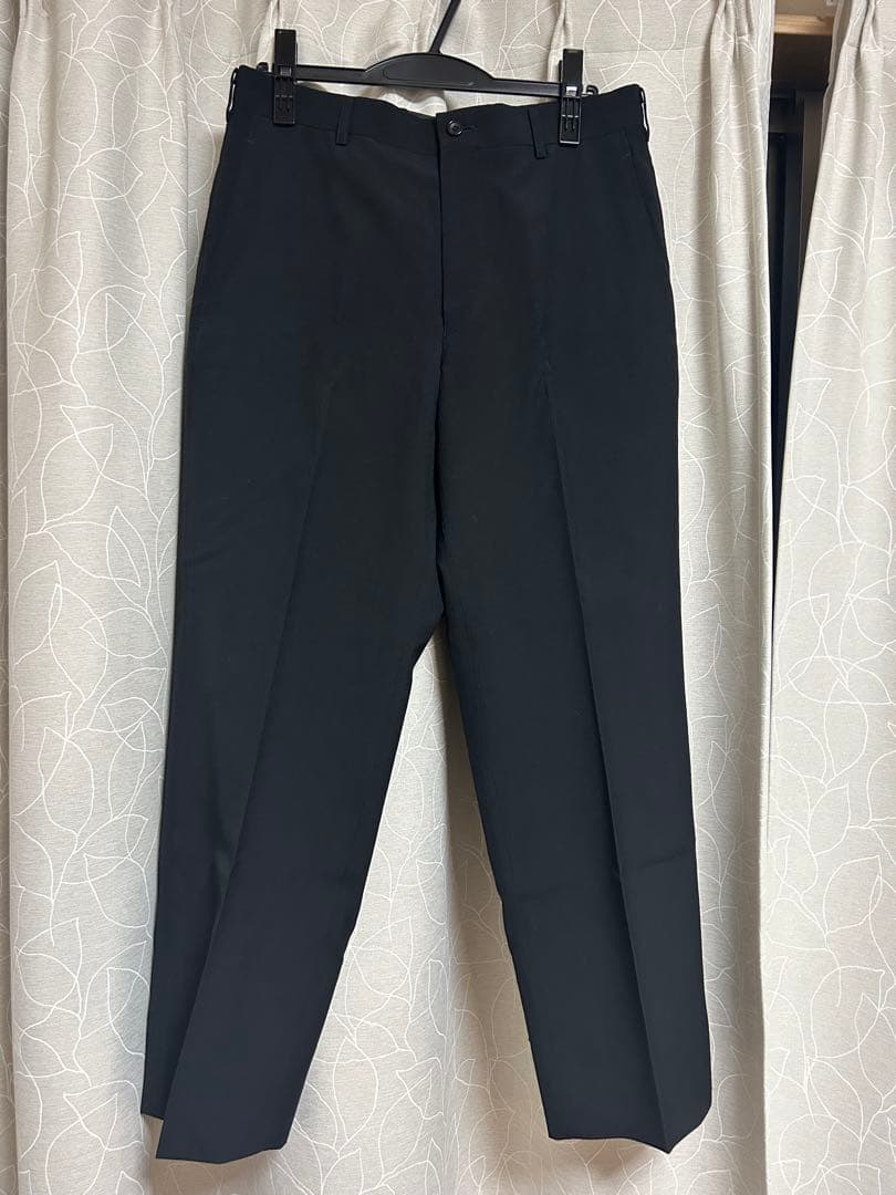 コムデギャルソンオムオム　スラックス　ウールギャバジン　パンツ COMME des GARÇONS HOMMEPLUS】コムデギャルソン ウールギャバジン