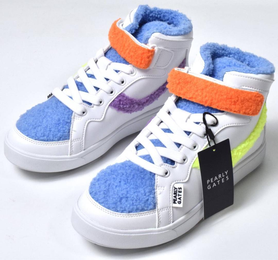 未使用4.1万 パーリーゲイツ ミドルカット ボア ゴルフシューズ 25cm 楽天市場】♪ 早春ゴルフ応援価格！【PREMIUM CHOICE】PEARLY GATES