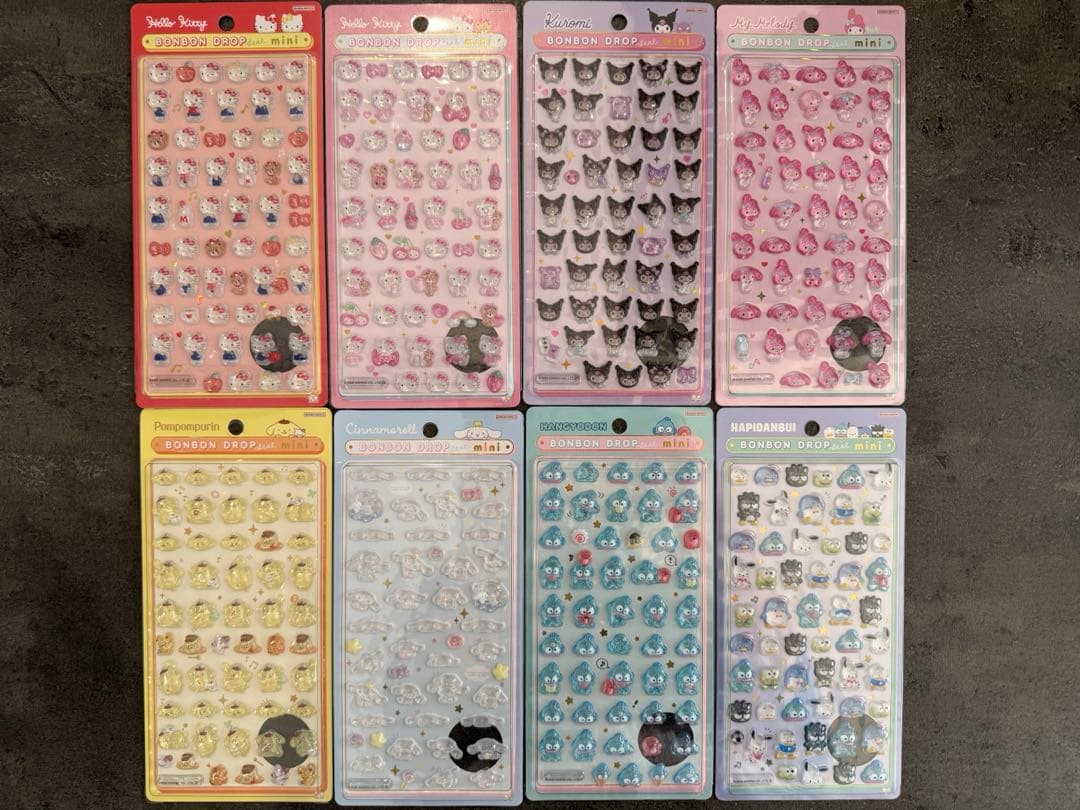 【正規品】サンリオミニ　ボンボンドロップシール8点セット 楽天市場】ボンボンドロップシール ミニ サンリオ : zaccama 楽天市場店
