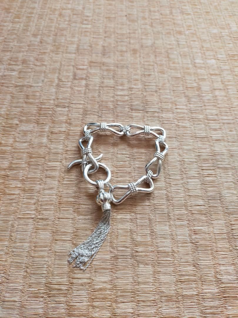 SANTAKU eight knot silver 925 ブレスレット - メルカリ