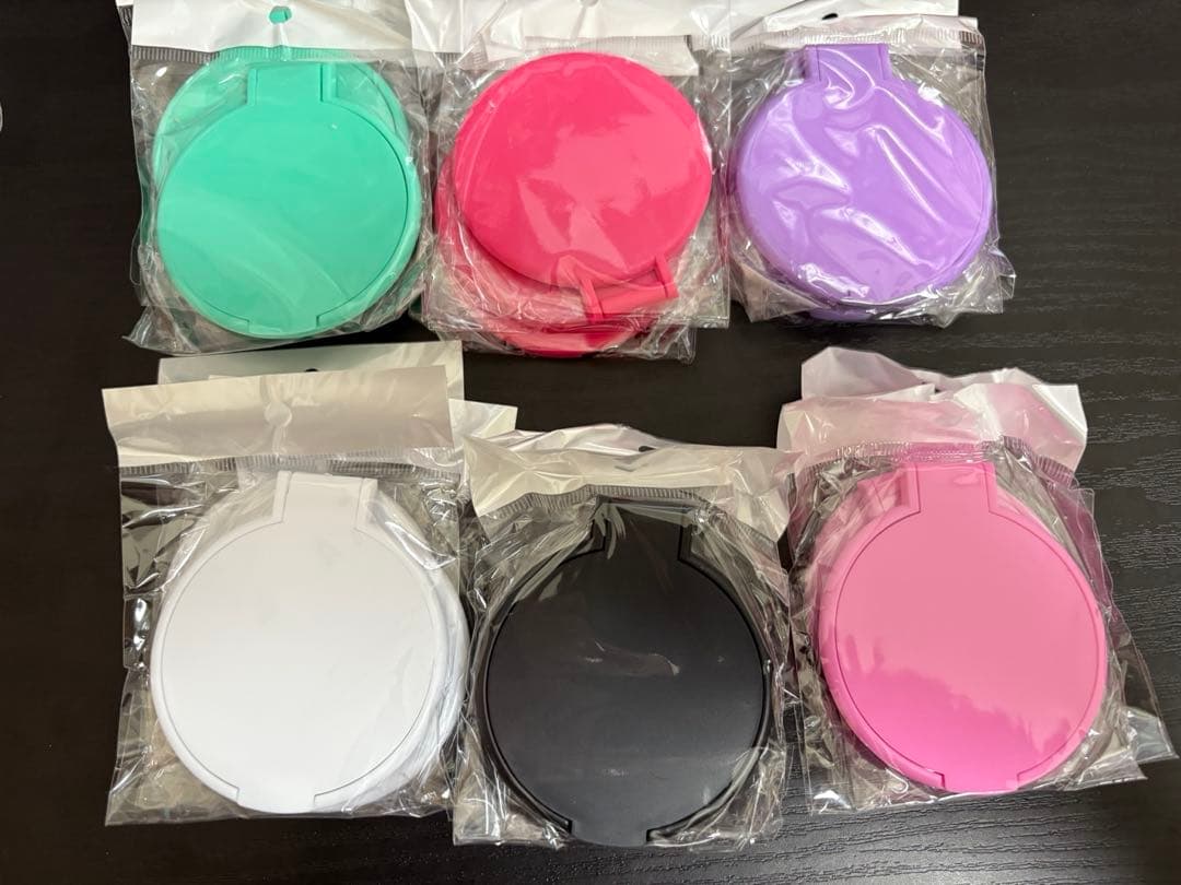 デコれるかがみ まとめ ミラー付き折りたたみコーム デコった(ˊ⸝⸝o̴̶̷ ̫ o̴̶̷⸝⸝ˋ