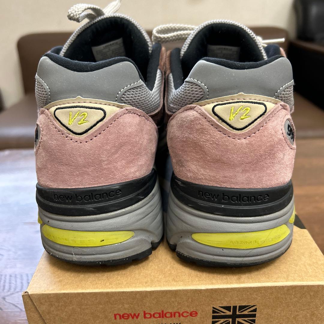 New Balance U991MG2 27.0cm ピンク/グレー
