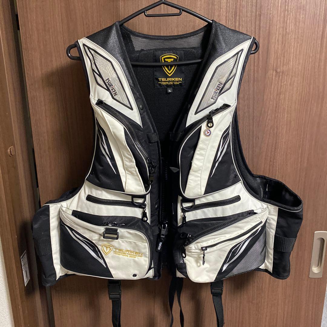 はちさん専用　TSURIKEN フィッシング用ライフジャケット サイズXL ライフジャケット｜安全性の高い大きいサイズのおすすめランキング