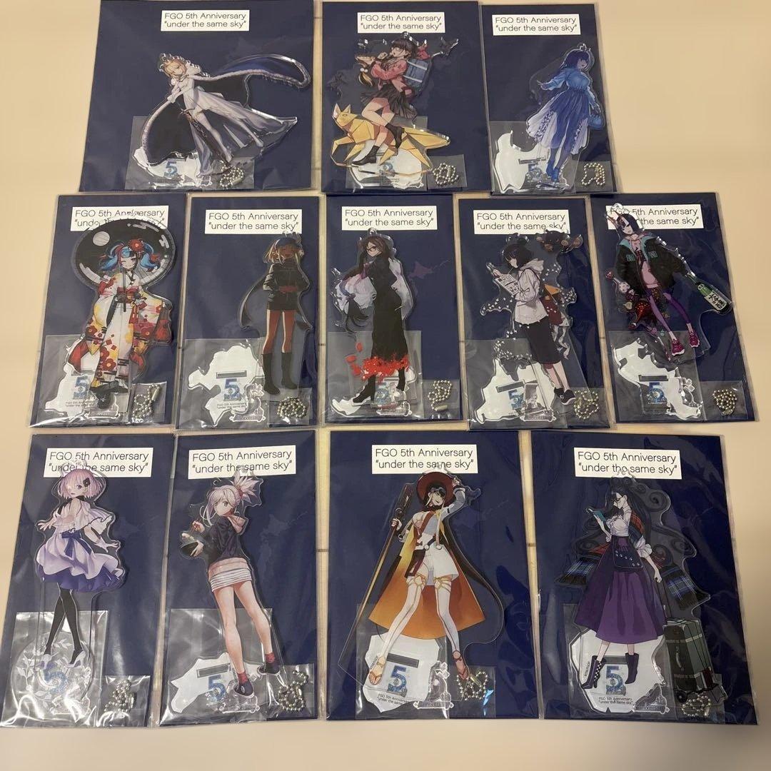 fgo 5周年 アクスタ まとめ売り 12個 未開封 - メルカリ