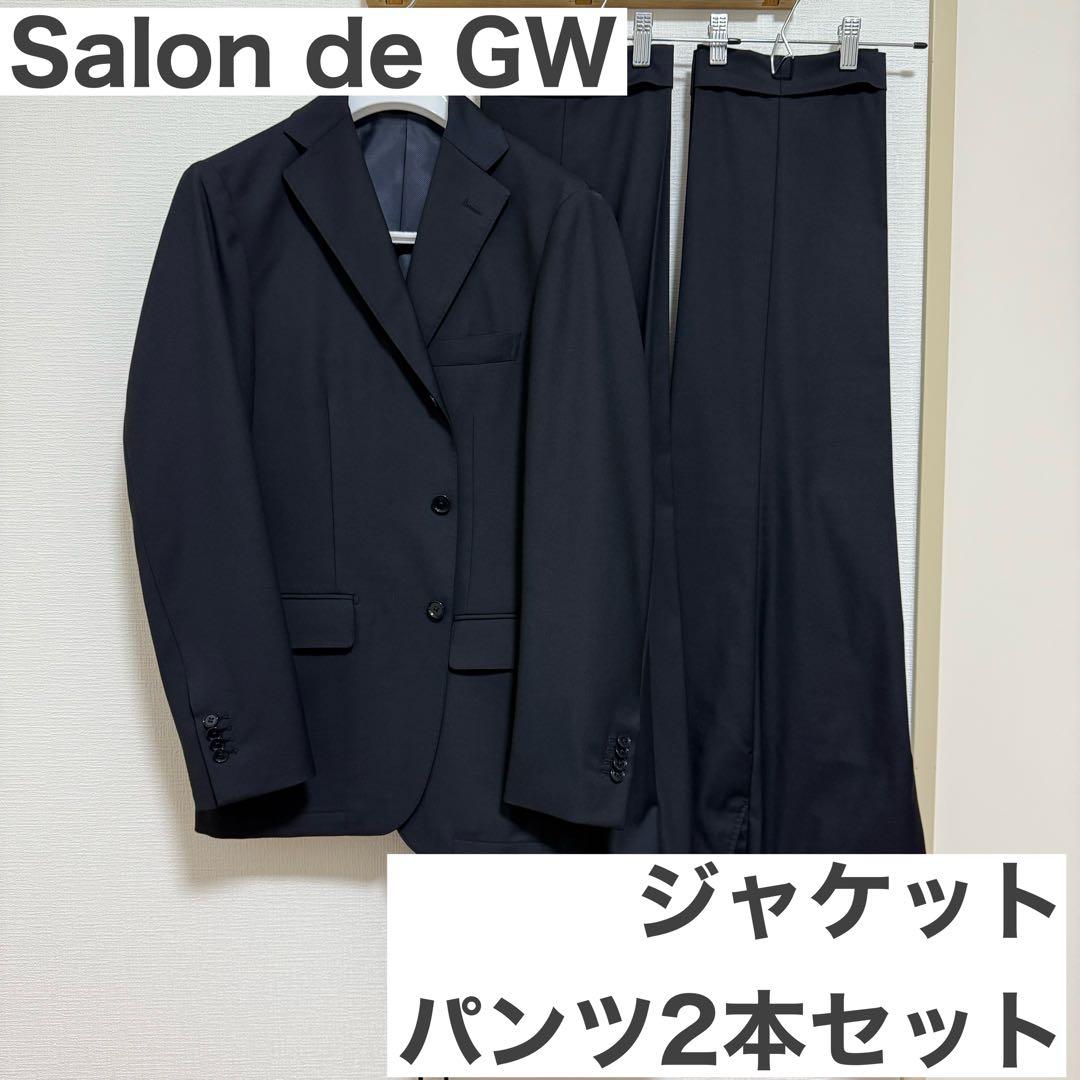 グローバルワーク Salon de GW セットアップスーツ ネイビー - メルカリ