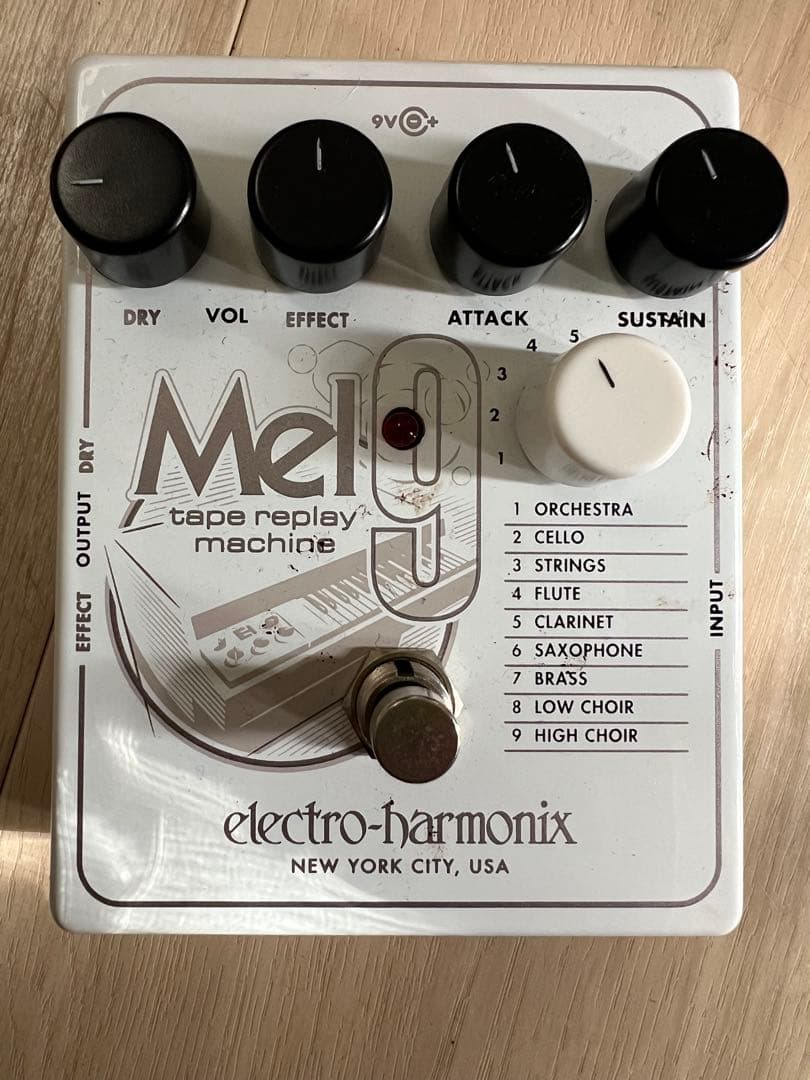 electro-harmonix Mel9 テープリプレイエフェクター Electro-Harmonix MEL9 Tape Replay Machine Pedal - Vintage King