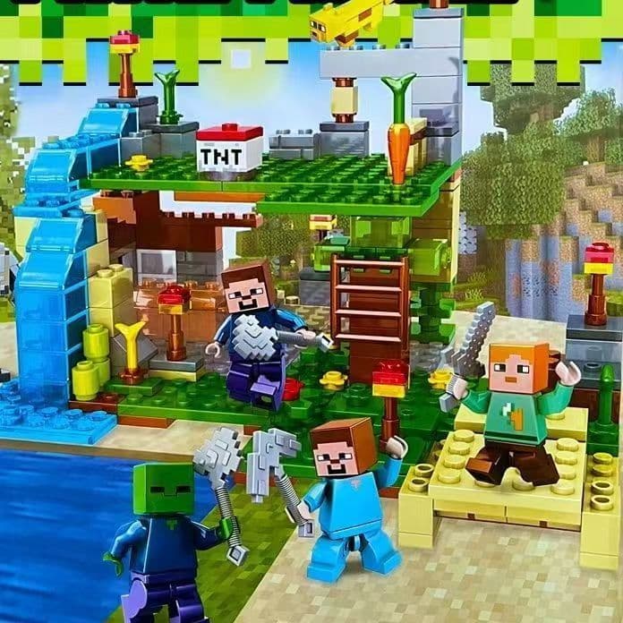 知育玩具 Minecraft Build Set SJ82007 4in1 The Crafting Box 4.0 21249 | Minecraft® | Buy online at the