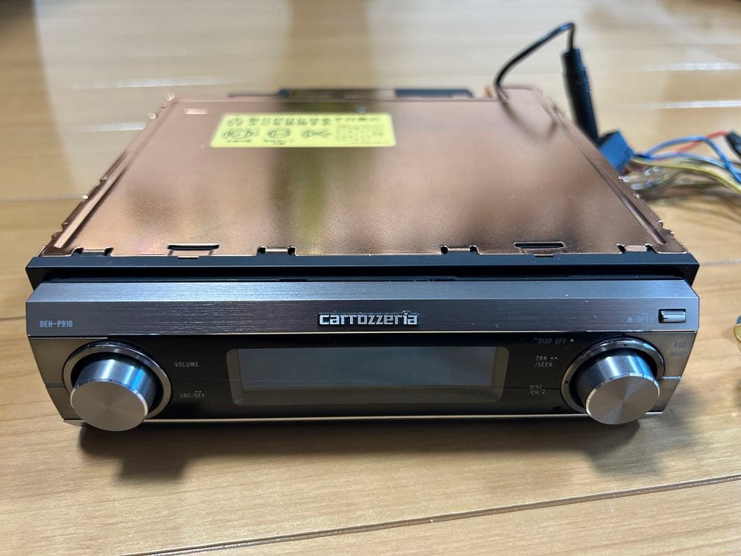 X*1様 carrozzeria DEH-P910 カーオーディオ　& iPod Pioneer Carrozzeria DEH-P910 1DIN CD DSP SFC AUX Head Unit Tested
