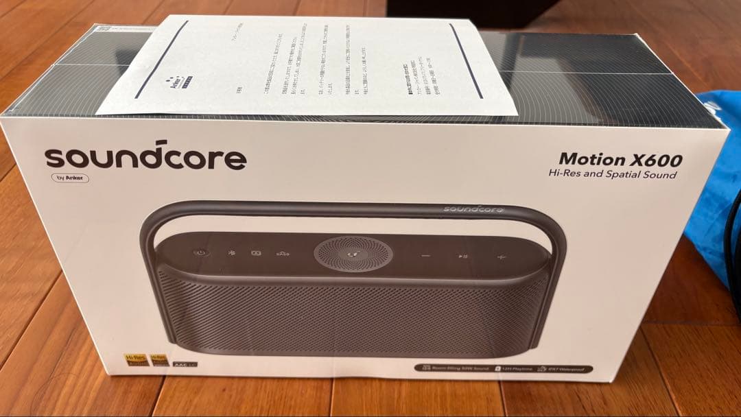 新品未開封soundcore Motion X600 ワイヤレススピーカー Amazon.co.jp: Anker Soundcore Motion X600 Bluetoothスピーカー