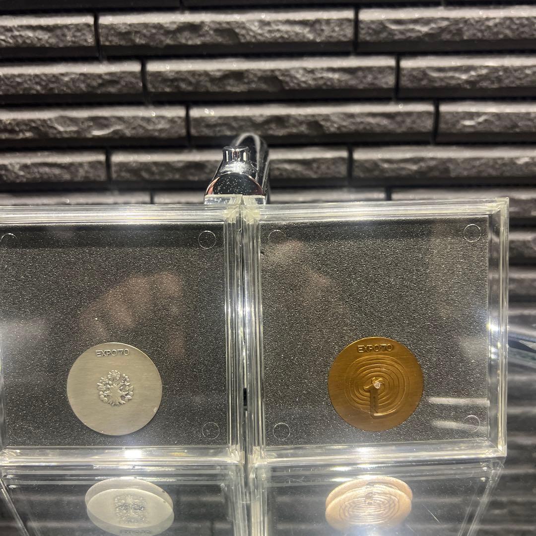 EXPO'70 記念メダル 銀・銅セット - メルカリ
