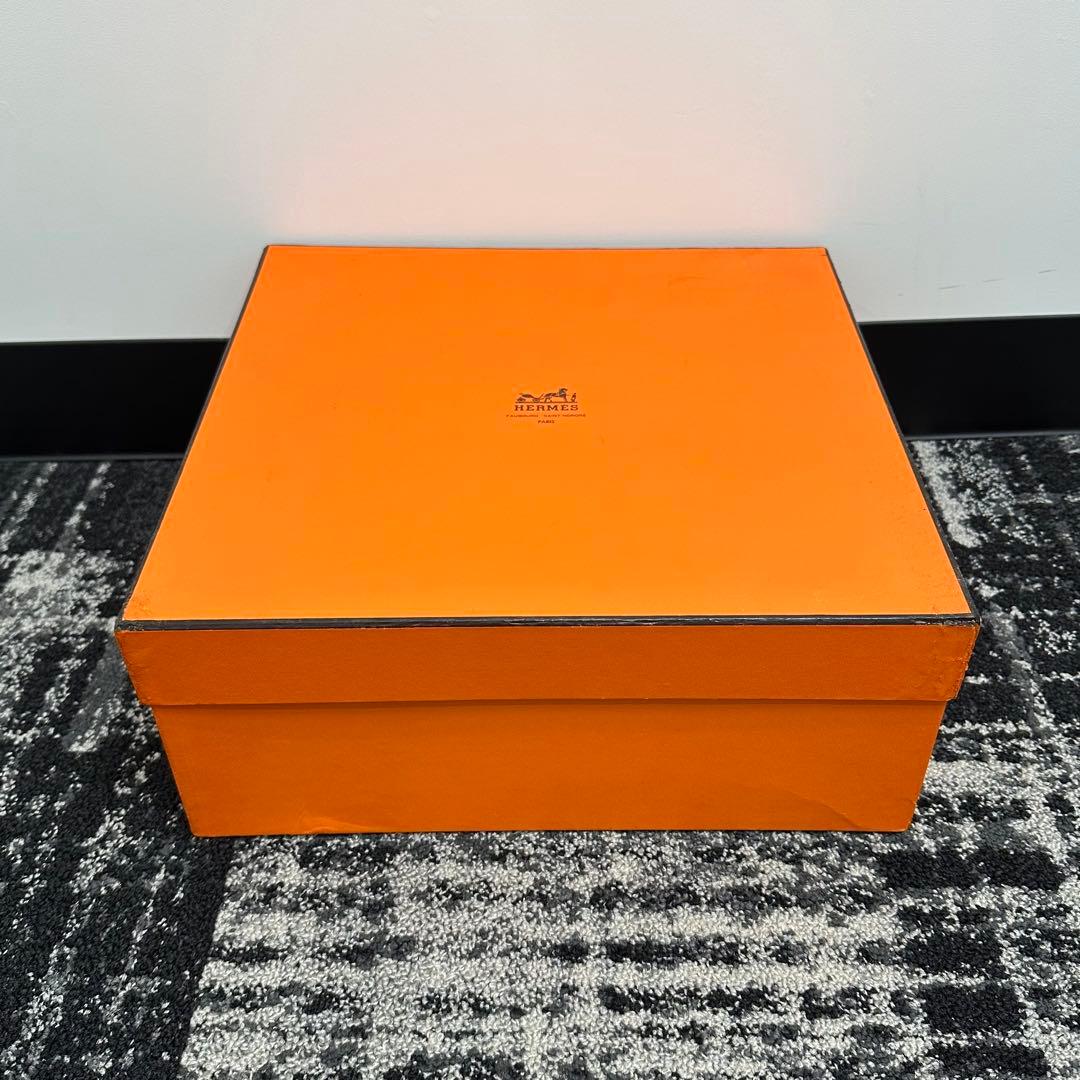 ㉖HERMES エルメス オレンジ 空箱 BOX バッグ用 - メルカリ