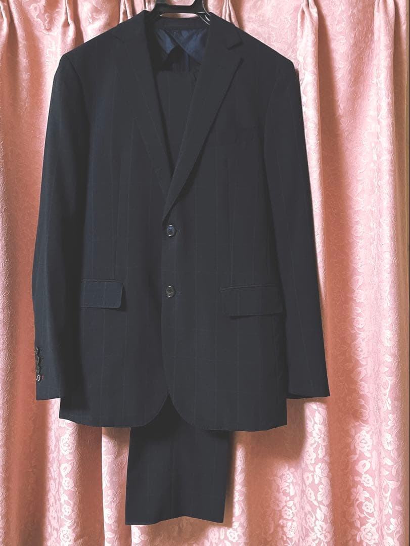 美品　BLACK LABEL CRESTBRIDGE セットアップ ネイビー　L 中古・古着通販】BLACK LABEL CRESTBRIDGE (ブラックレーベル クレスト