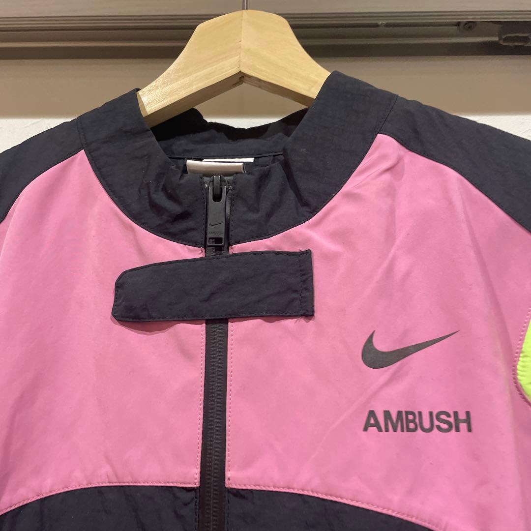 NIKE AMBUSH フロントロゴモータージャケット - メルカリ