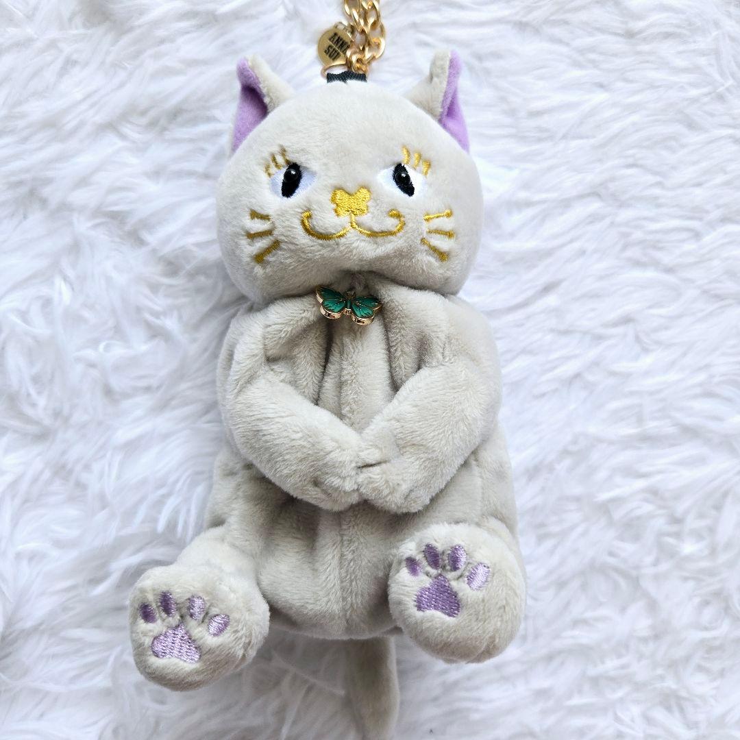 新品 ANNA SUI ぬいぐるみポーチ付きエコバッグ - メルカリ