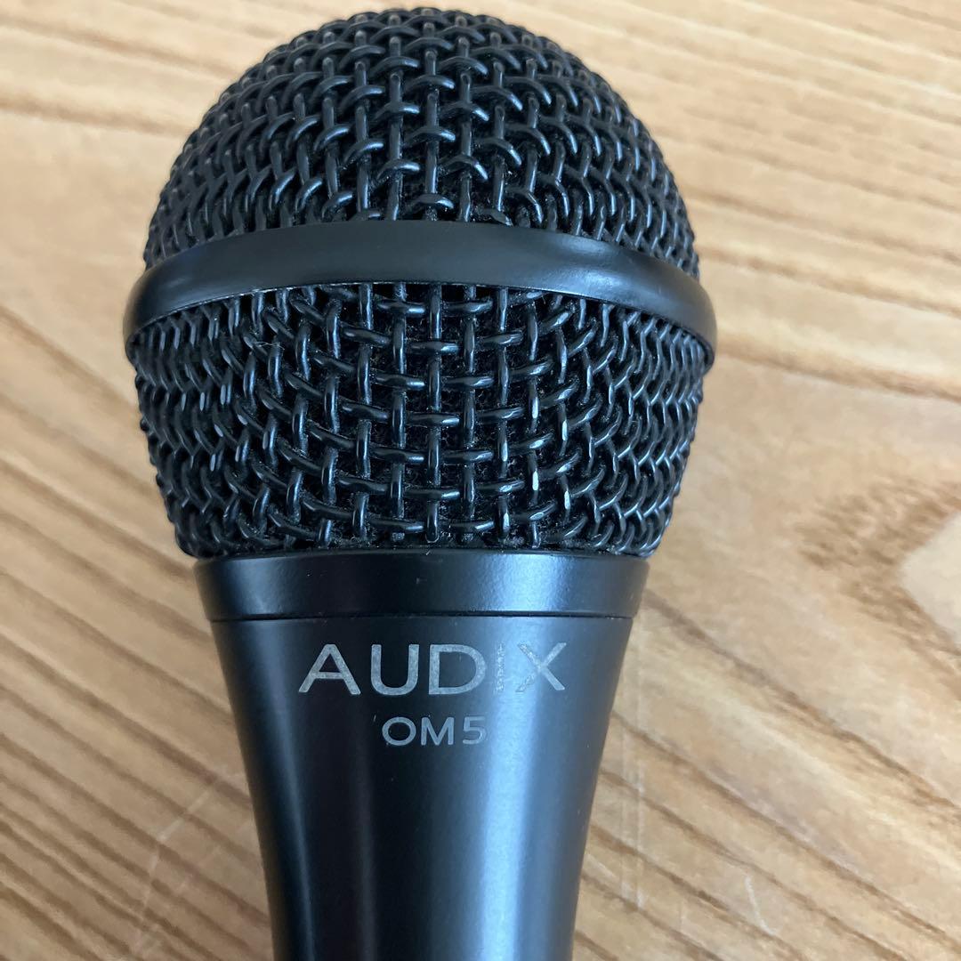 AUDIX OM-5 比較的綺麗です ダイナミックマイク - メルカリ