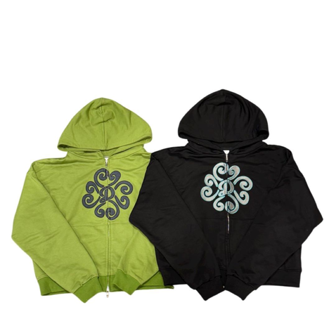 Deaile Zip Hoodie ブラックMサイズ Drop Shoulder Zip Hoodie - Black – Hours