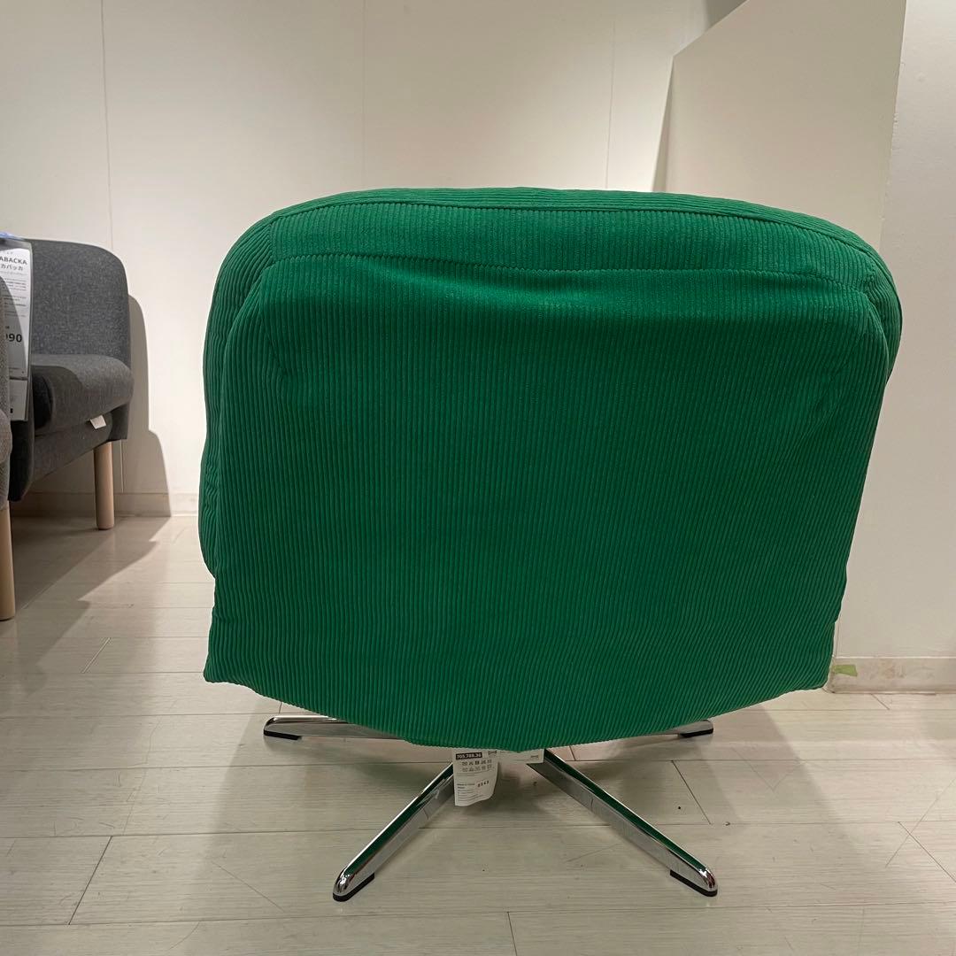 お値下げ/新品】IKEAイケア 回転パーソナルチェア 緑（ディヴリンゲ