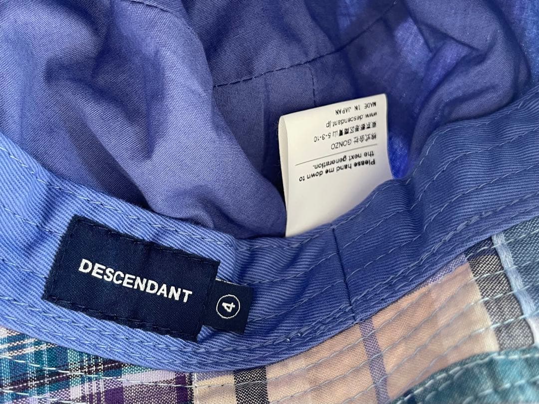 ひろりんさん専用 DESCENDANT MADRAS BUCKET