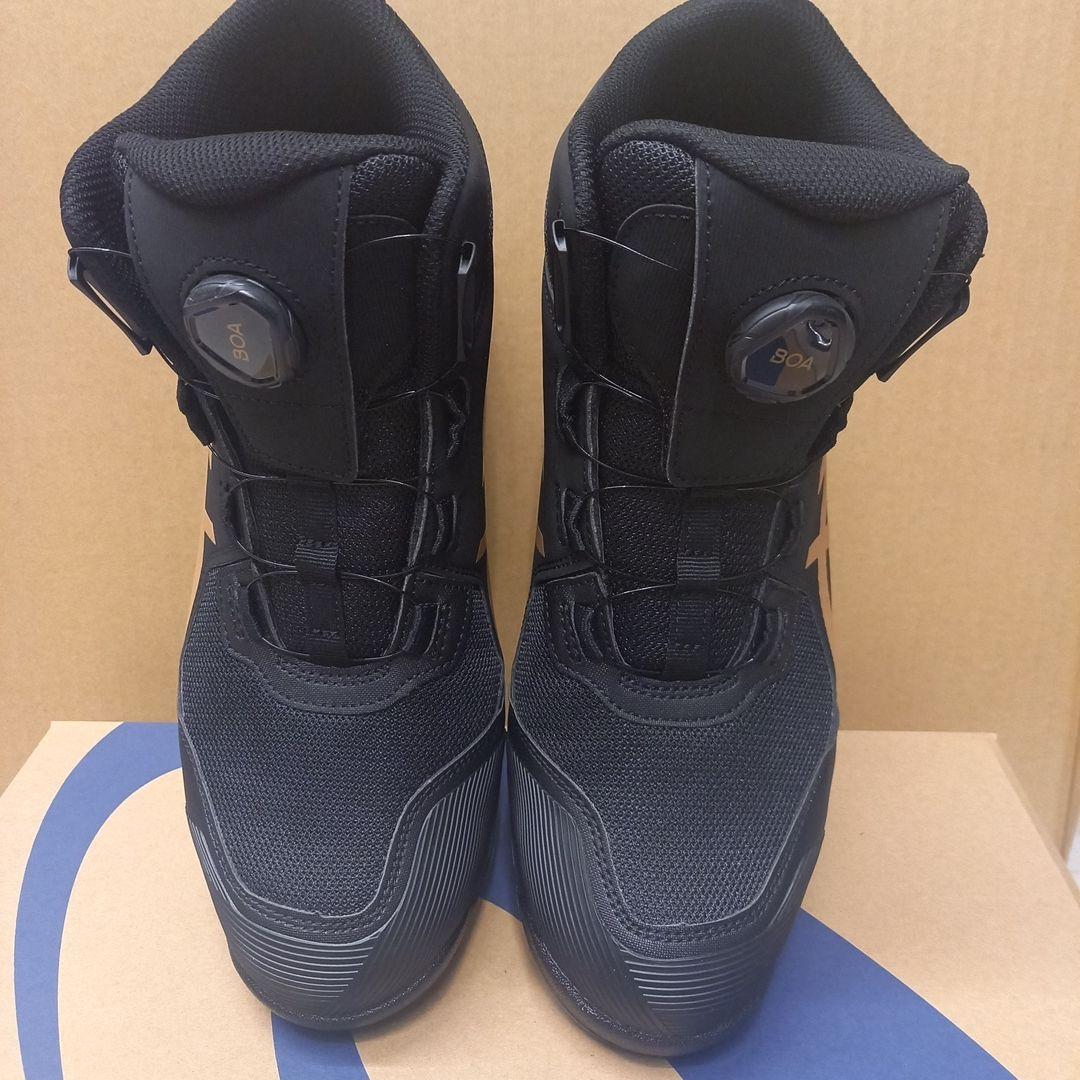 ニ*ク様 限定色 ASICS CP214 TS BOA ブラック/ゴールド - メルカリ