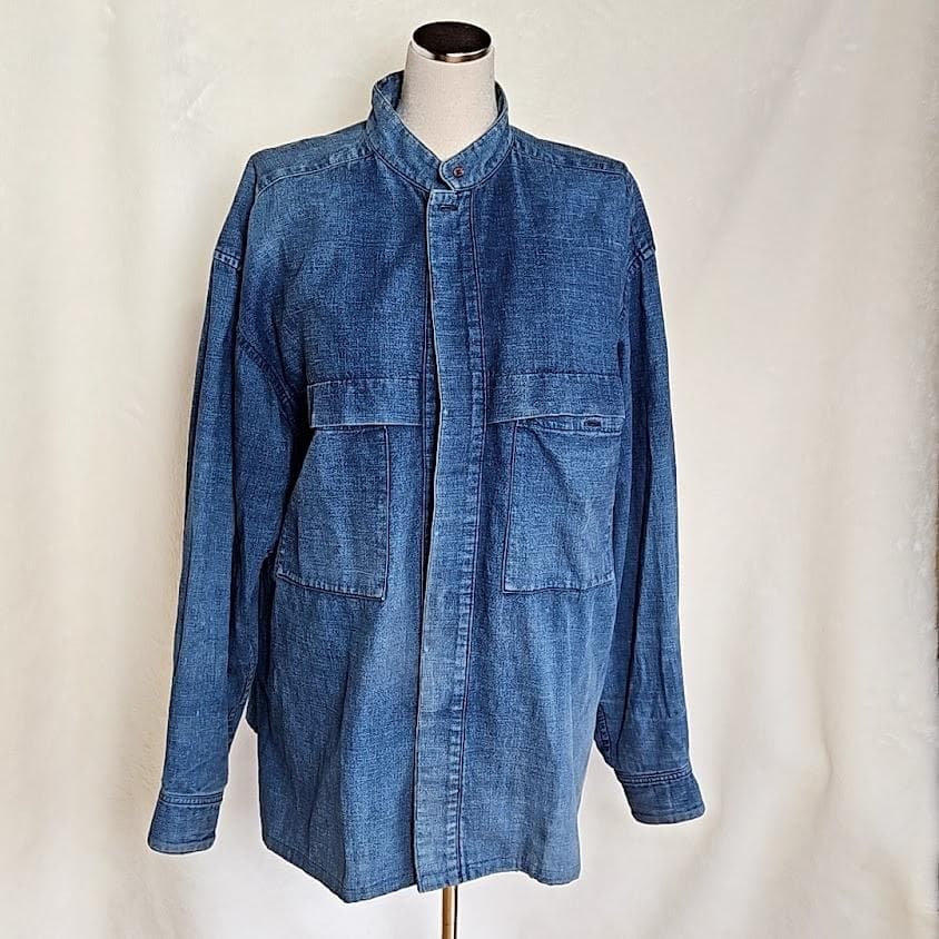 ISSEYMIYAKE MENイッセイミヤケ デニムシャツジャケットヴィンテージ